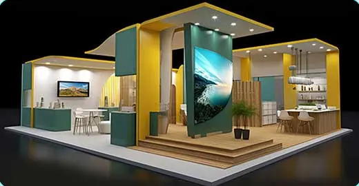 hybrid exhibition stand designs