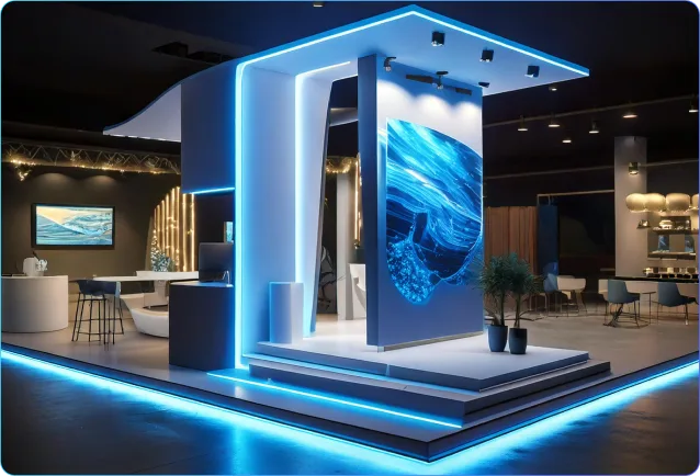 custom exhibition stand designs