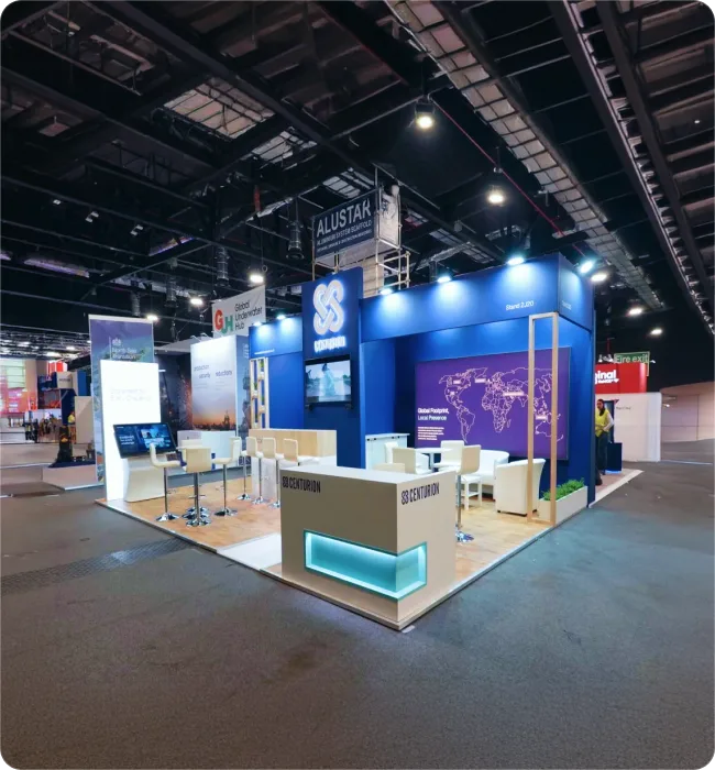Connect Displays Booth Design Home Page